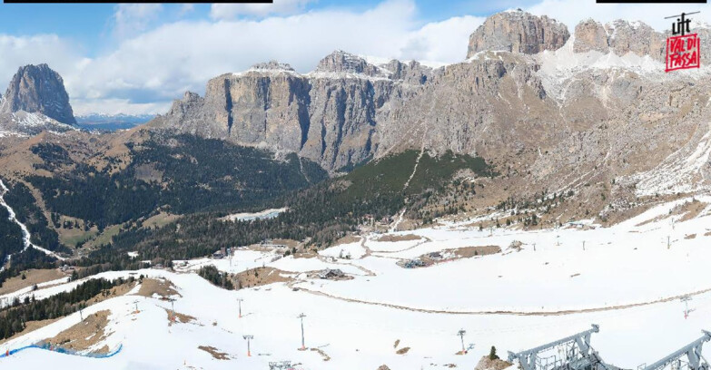 Webcam Canazei-Belvedere  - SKIAREA BELVEDERE 