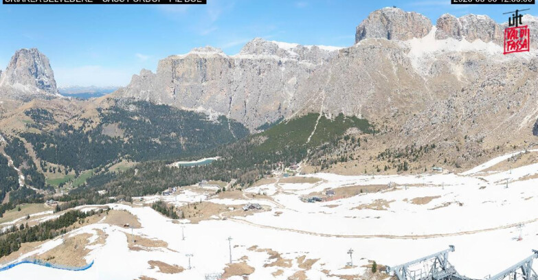 Webcam Canazei-Belvedere - SKIAREA BELVEDERE 