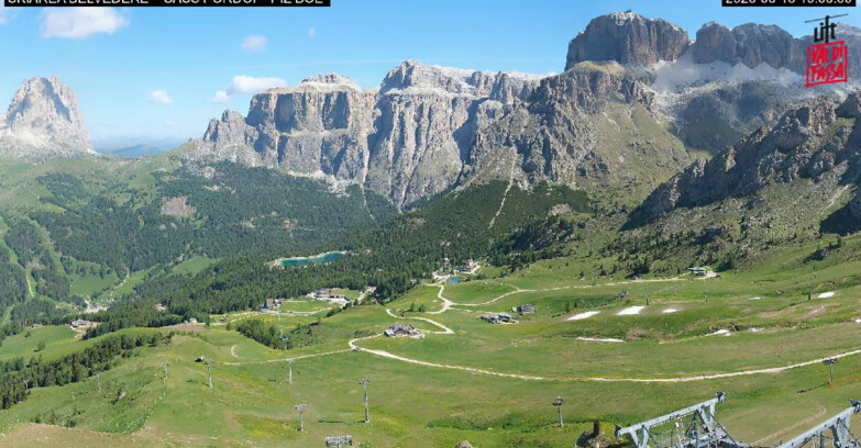 Webcam Canazei-Belvedere - SKIAREA BELVEDERE 