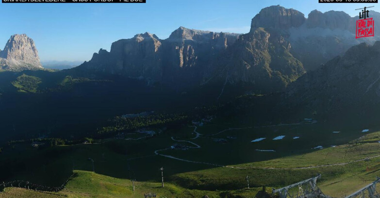 Webcam Canazei-Belvedere - SKIAREA BELVEDERE 