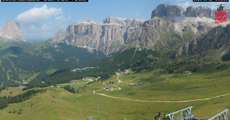 Webcam Canazei-Belvedere - SKIAREA BELVEDERE 