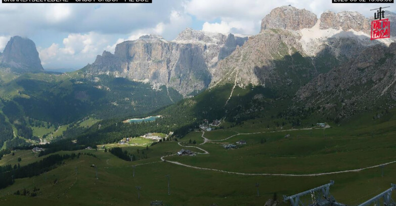 Webcam Canazei-Belvedere - SKIAREA BELVEDERE 