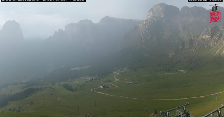 Webcam Canazei-Belvedere - SKIAREA BELVEDERE 