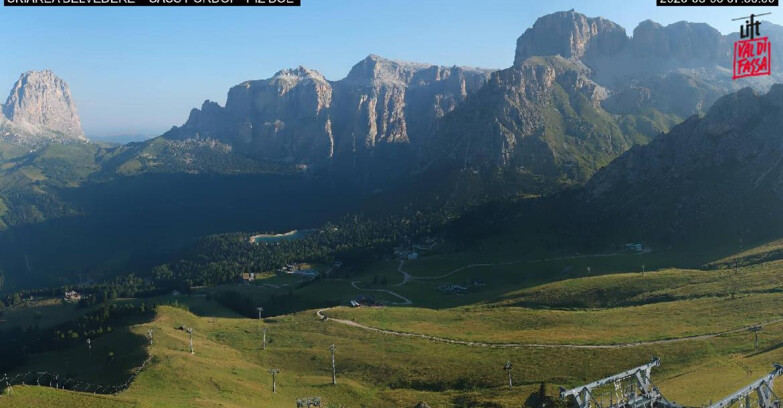 Webcam Canazei-Belvedere - SKIAREA BELVEDERE 