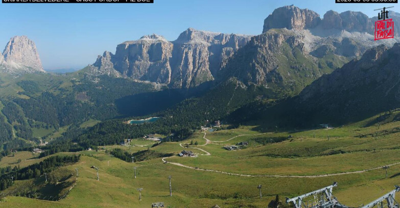 Webcam Canazei-Belvedere - SKIAREA BELVEDERE 