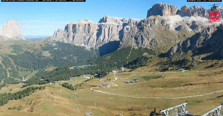 Webcam Canazei-Belvedere - SKIAREA BELVEDERE 