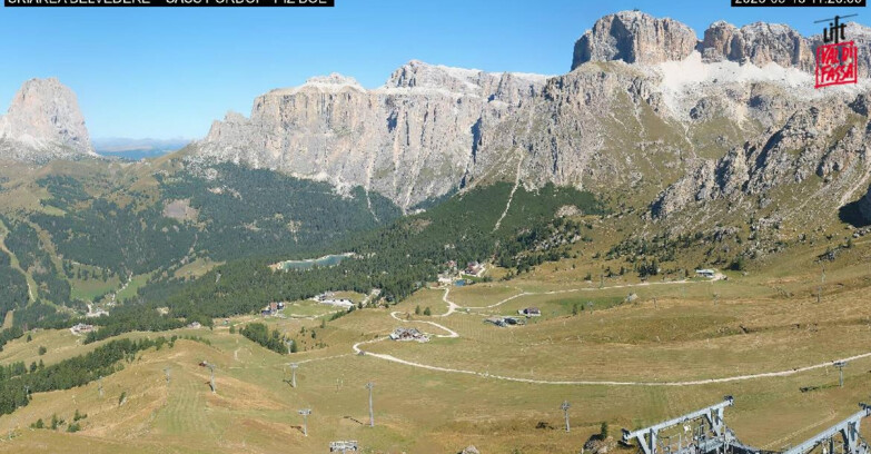 Webcam Canazei-Belvedere - SKIAREA BELVEDERE 