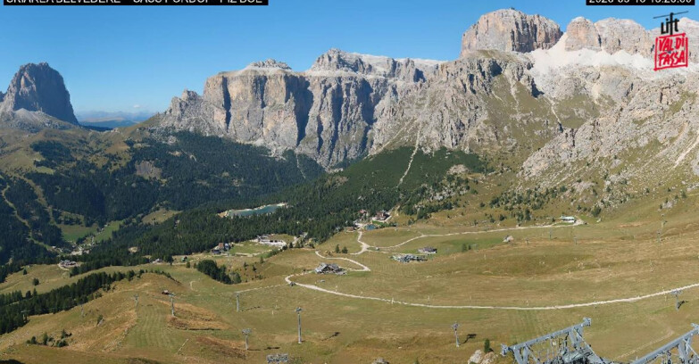Webcam Canazei-Belvedere - SKIAREA BELVEDERE 