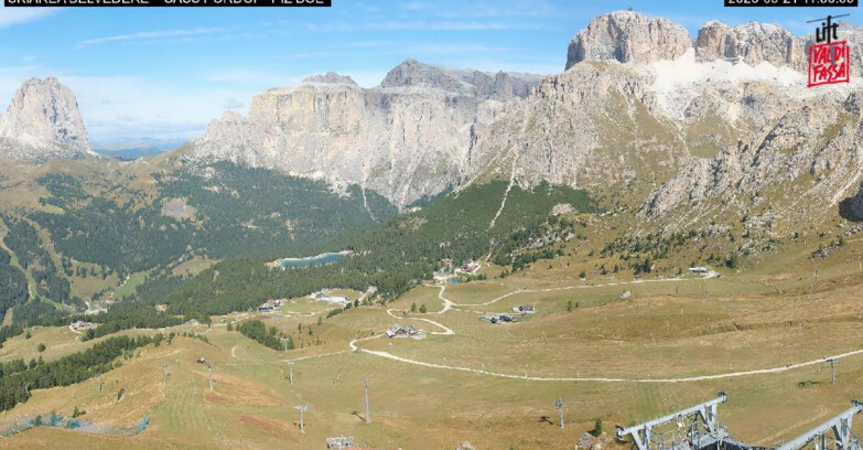 Webcam Canazei-Belvedere - SKIAREA BELVEDERE 