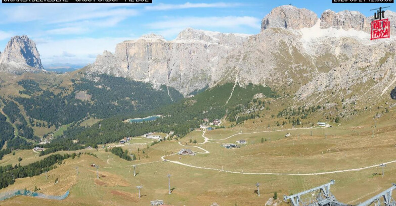 Webcam Canazei-Belvedere - SKIAREA BELVEDERE 