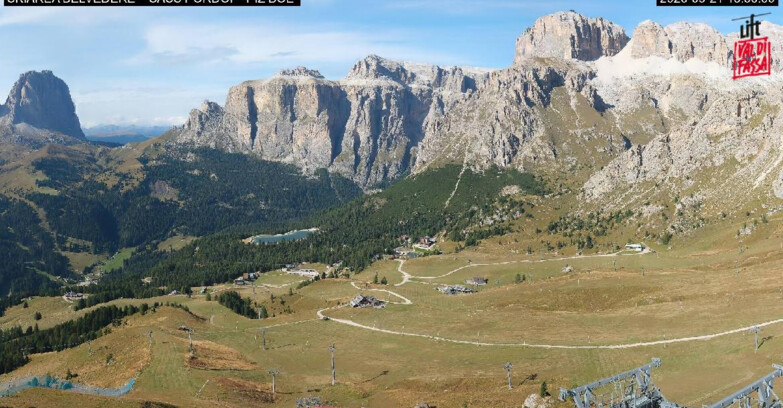 Webcam Canazei-Belvedere - SKIAREA BELVEDERE 