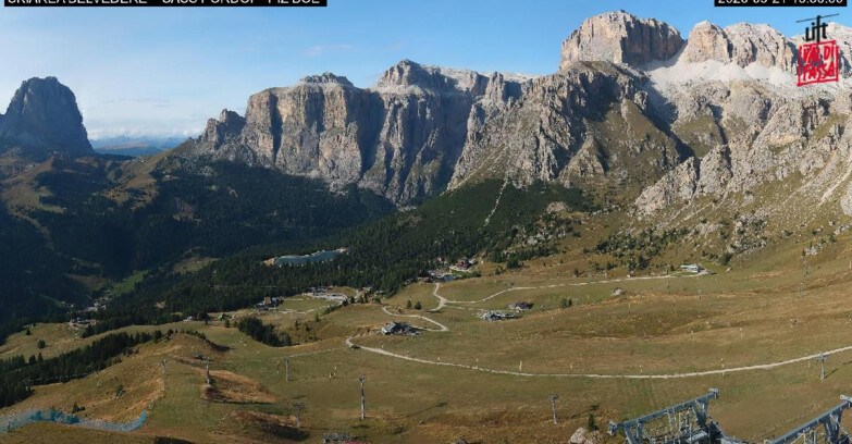Webcam Canazei-Belvedere - SKIAREA BELVEDERE 