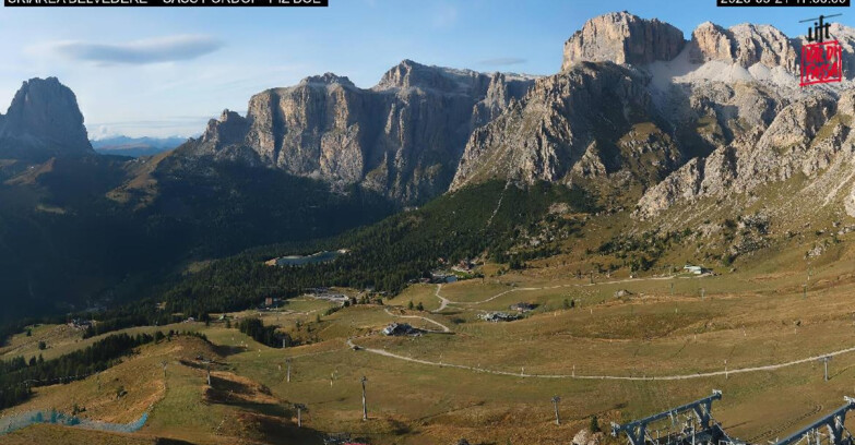 Webcam Canazei-Belvedere - SKIAREA BELVEDERE 