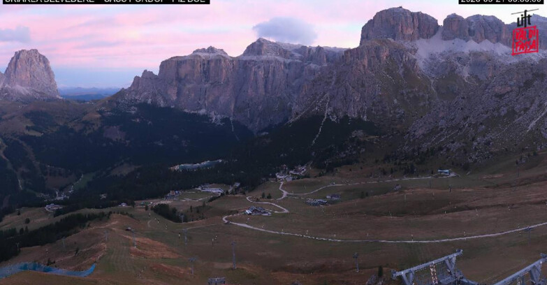 Webcam Canazei-Belvedere - SKIAREA BELVEDERE 
