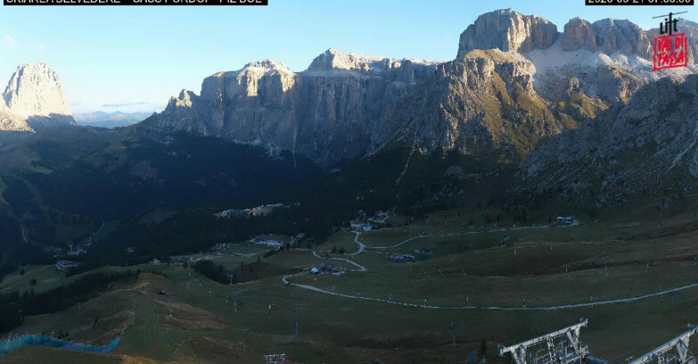 Webcam Canazei-Belvedere - SKIAREA BELVEDERE 