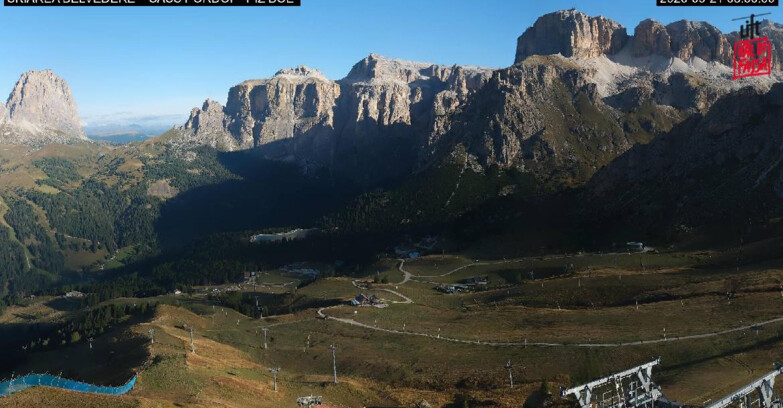 Webcam Canazei-Belvedere - SKIAREA BELVEDERE 
