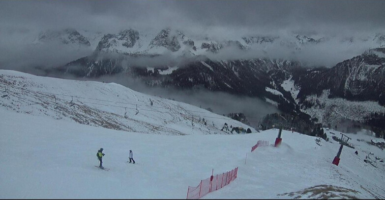 Webcam Pozza di Fassa-Aloch-Buffaure  - Pala del Geiger Piste