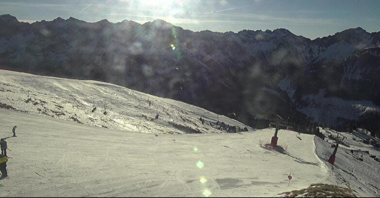 Webcam Pozza di Fassa-Aloch-Buffaure  - Pista Pala del Geiger