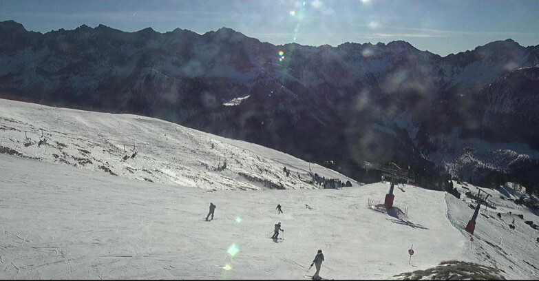 Webcam Pozza di Fassa-Aloch-Buffaure  - Pista Pala del Geiger