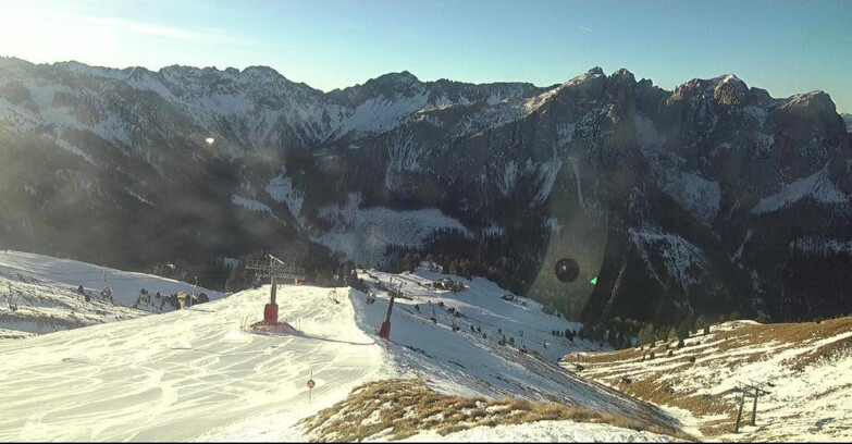 Webcam Pozza di Fassa-Aloch-Buffaure  - Pista Pala del Geiger