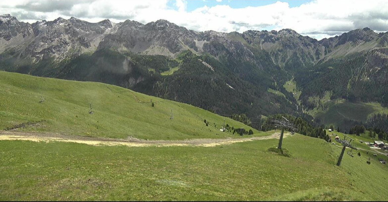 Webcam Pozza di Fassa-Aloch-Buffaure  - Pista Pala del Geiger