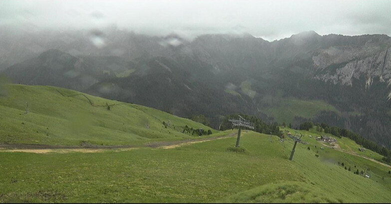 Webcam Pozza di Fassa-Aloch-Buffaure  - Pista Pala del Geiger