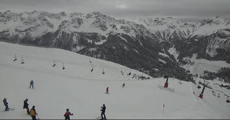 Webcam Pozza di Fassa-Aloch-Buffaure  - Pala del Geiger Piste