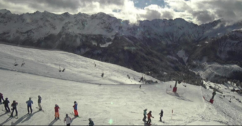 Webcam Pozza di Fassa-Aloch-Buffaure  - Pala del Geiger Piste