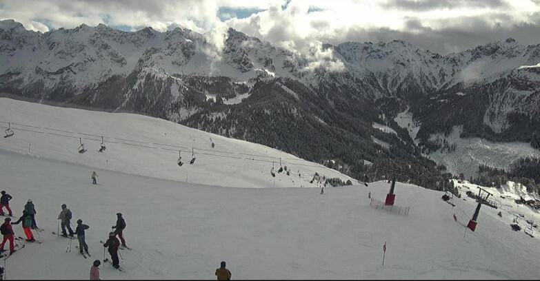 Webcam Pozza di Fassa-Aloch-Buffaure  - Pala del Geiger Piste