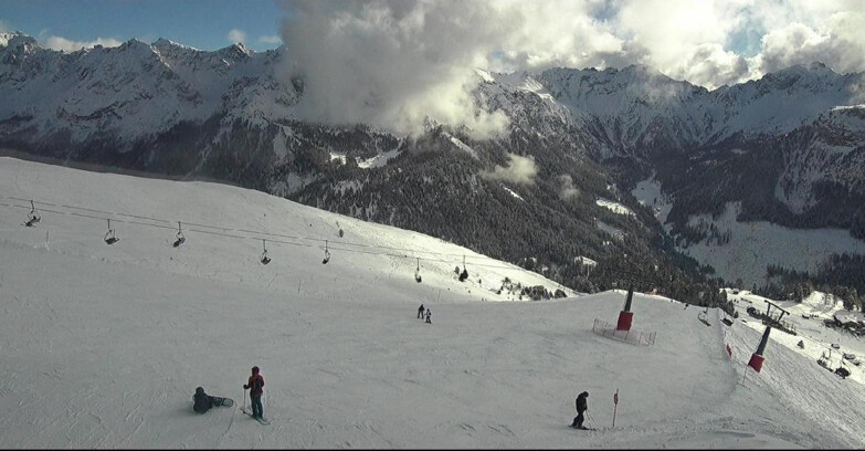 Webcam Pozza di Fassa-Aloch-Buffaure  - Pala del Geiger Piste