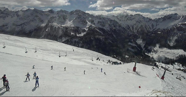 Webcam Pozza di Fassa-Aloch-Buffaure  - Pista Pala del Geiger