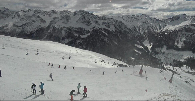 Webcam Pozza di Fassa-Aloch-Buffaure  - Pista Pala del Geiger