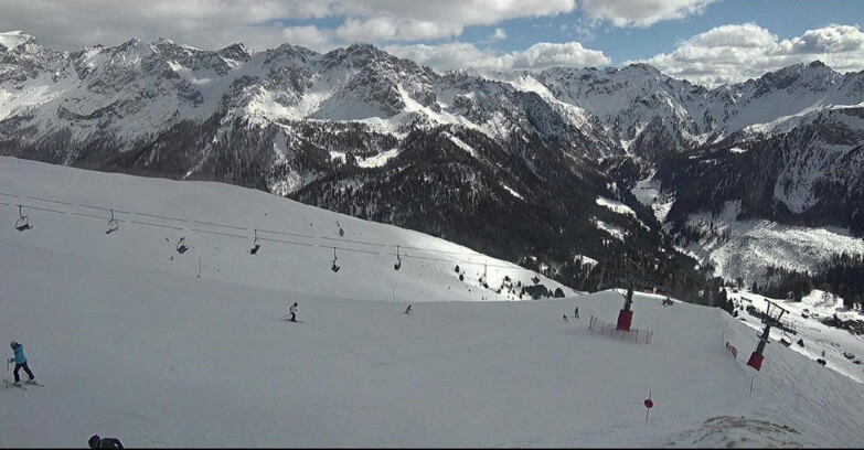 Webcam Pozza di Fassa-Aloch-Buffaure  - Pista Pala del Geiger