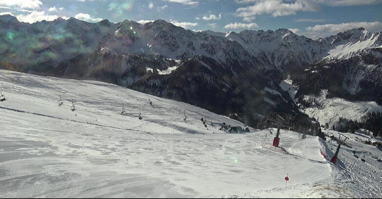 Webcam Pozza di Fassa-Aloch-Buffaure  - Pista Pala del Geiger