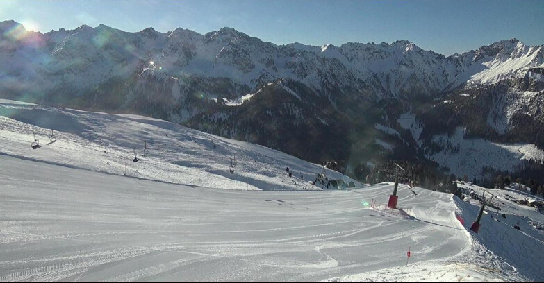 Webcam Pozza di Fassa-Aloch-Buffaure  - Pala del Geiger Piste