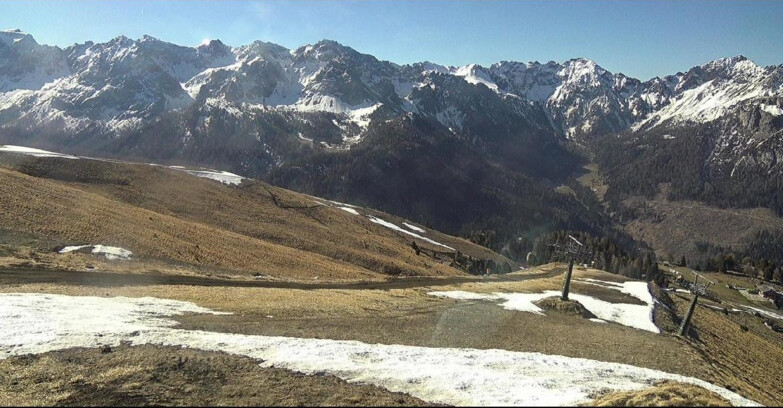Webcam Pozza di Fassa-Aloch-Buffaure  - Pista Pala del Geiger