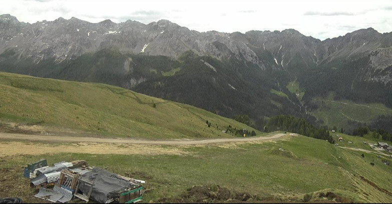 Webcam Pozza di Fassa-Aloch-Buffaure  - Pista Pala del Geiger