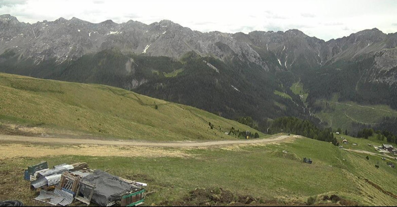 Webcam Pozza di Fassa-Aloch-Buffaure  - Pista Pala del Geiger