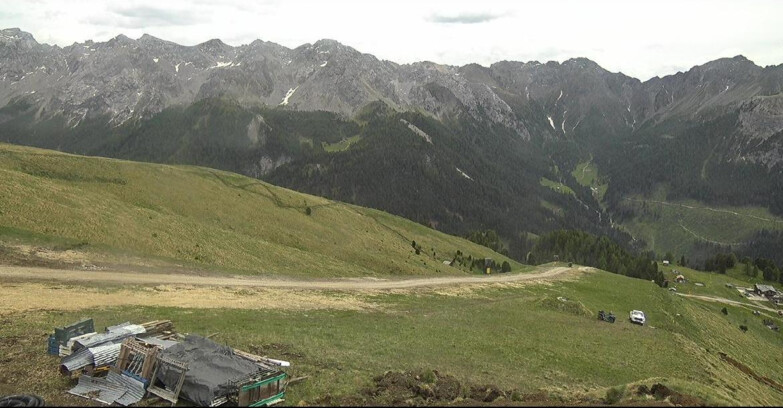 Webcam Pozza di Fassa-Aloch-Buffaure  - Pista Pala del Geiger