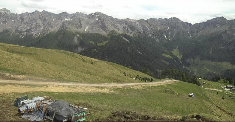 Webcam Pozza di Fassa-Aloch-Buffaure  - Pista Pala del Geiger