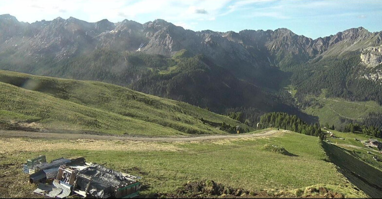 Webcam Pozza di Fassa-Aloch-Buffaure  - Pista Pala del Geiger