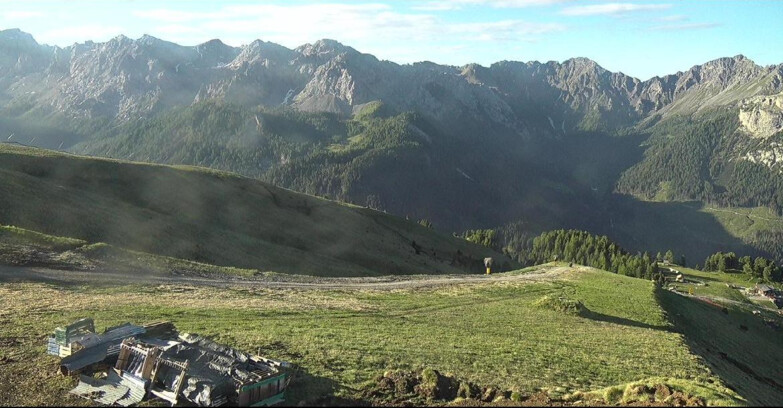 Webcam Pozza di Fassa-Aloch-Buffaure  - Pala del Geiger Piste