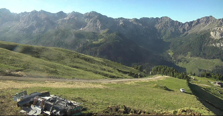 Webcam Pozza di Fassa-Aloch-Buffaure  - Pala del Geiger Piste