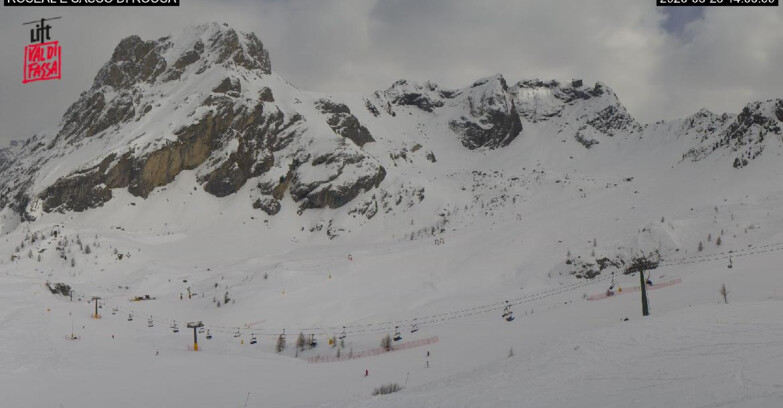 Webcam Alba-Ciampac - CIAMPAC ROSEAL E SASSO DI ROCCA