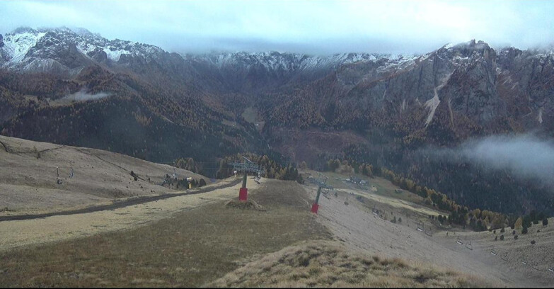 Webcam Pozza di Fassa-Aloch-Buffaure  - Rifugio Baita Cuz