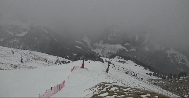 Webcam Pozza di Fassa-Aloch-Buffaure  - Rifugio Baita Cuz