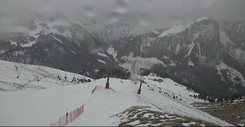 Webcam Pozza di Fassa-Aloch-Buffaure  - Rifugio Baita Cuz