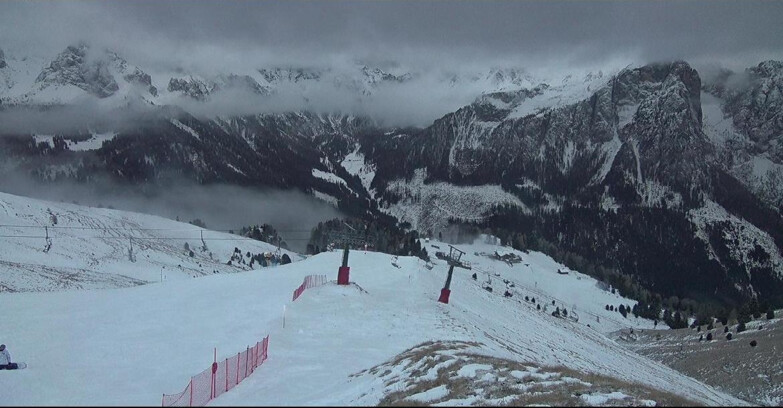 Webcam Pozza di Fassa-Aloch-Buffaure  - Baita Cuz Hütte