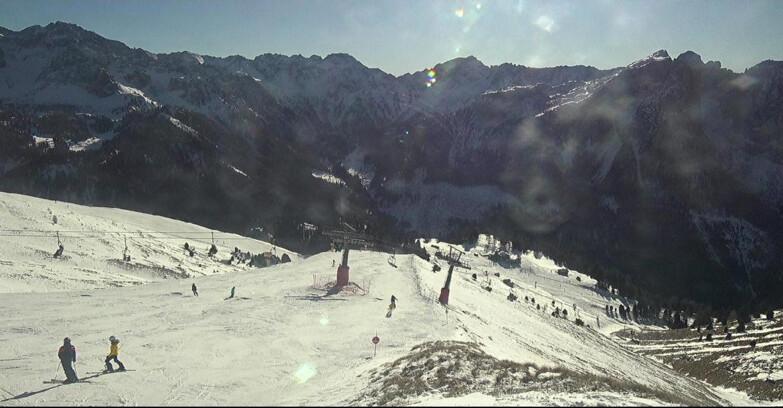 Webcam Pozza di Fassa-Aloch-Buffaure  - Rifugio Baita Cuz