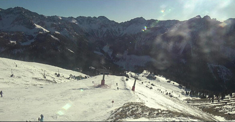 Webcam Pozza di Fassa-Aloch-Buffaure  - Rifugio Baita Cuz